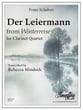 Der Leiermann Clarinet Quartet cover